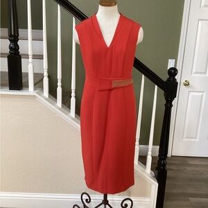 New Eva Mendes Elegant  Sleeveless Dress